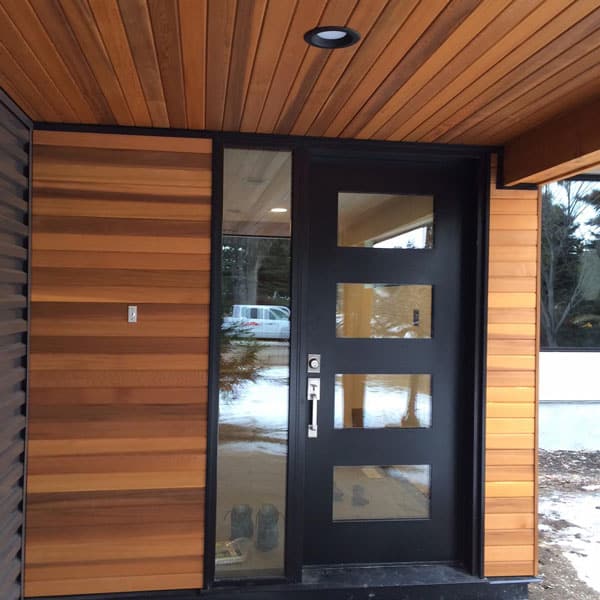 Fibreglass Entry Door for a Beautiful Modern Home Green Brand Windows